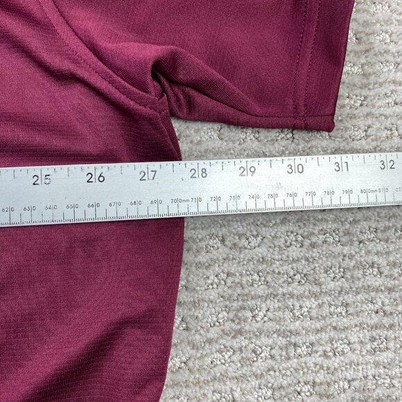 Under ARMOUR Golf Shirt Men 4XL Burgundy New With Tags Outdoor Polo Shirt Casual - Picture 10 of 11